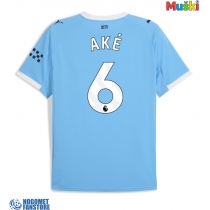 Manchester City Nathan Ake #6 Domaci Dres 2025-26 Kratak Rukav